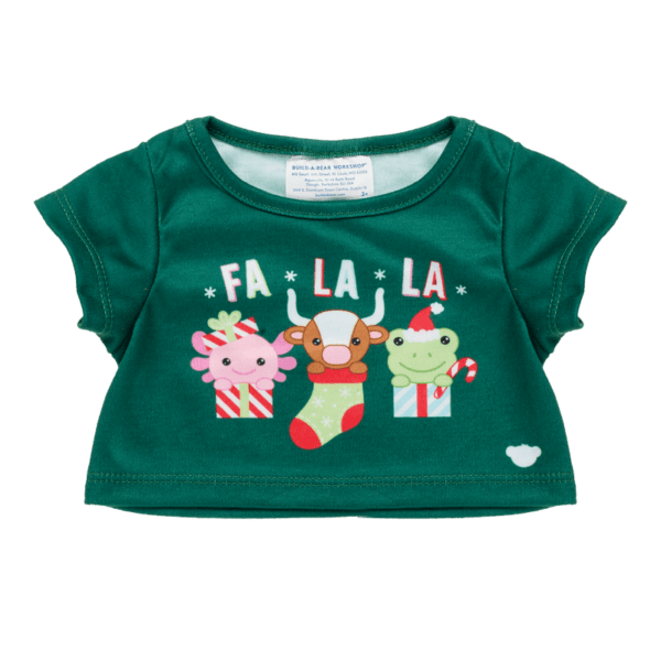 Fa La La Christmas Shirt - Build-A-Bear Workshop Australia