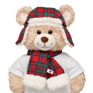 Tartan Hat and Scarf Set - Build-A-Bear Workshop Australia