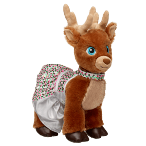 Christmas Pink Green Halter Dress - Build-A-Bear Workshop Australia