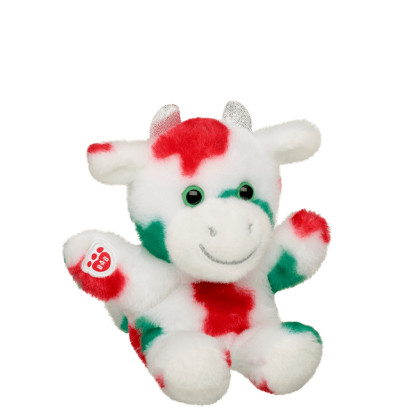 Build-A-Bear Mini Beans Mooey Christmas Cow Soft Toy - Build-A-Bear Workshop Australia