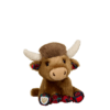 Build-A-Bear Mini Beans Tartan Highland Cow Stuffed Animal - Limited Edition - Build-A-Bear Workshop Australia