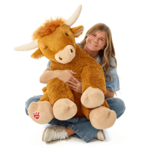 Giant Shaggy Highland Cow Stuffed Animal 5 Giant Shaggy Highland Cow Stuffed Animal - Build-A-Bear Workshop Australia