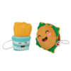 Cheeseburger and Fries Wristie Duo - Build-A-Bear Workshop Australia
