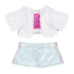 Faux Fur Sequin Skirt Outfit - Build-A-Bear Workshop Australia