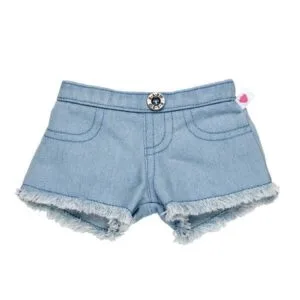 Frayed Denim Shorts - Build-A-Bear Workshop Australia