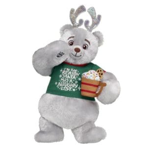 Glisten and the Merry Mission Coffee Toffee Mug Wristie Build A Bear Workshop Australia 8055