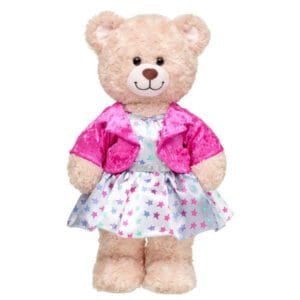 Honey Girls Pink & Silver Dress - Build-A-Bear Workshop Australia
