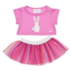 Pink Bunny Skirt Set 2 pc. - Build-A-Bear Workshop Australia