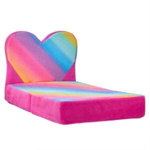 Rainbow Heart Chair Bed - Build-A-Bear Workshop Australia