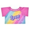 Rainbow Love Tee - Build-A-Bear Workshop Australia