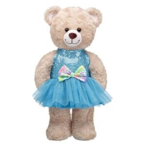 Sequin Tie-Dye Bow Dress - Build-A-Bear Workshop Australia