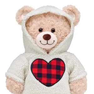 Sherpa Heart Hoodie - Build-A-Bear Workshop Australia