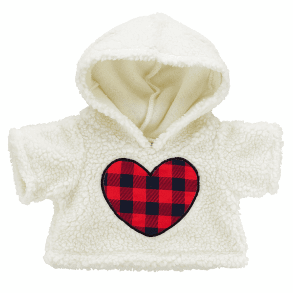 Sherpa Heart Hoodie - Build-A-Bear Workshop Australia