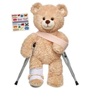 Silver Crutches Set 3 Silver Crutches Set - Build-A-Bear Workshop Australia