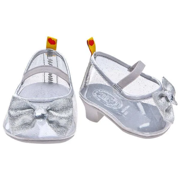 Silver Sparkle Heels - Build-A-Bear Workshop Australia