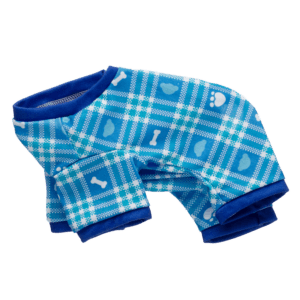 PP BLUE PLAID SLEEPER