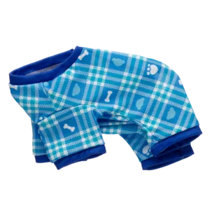 PP BLUE PLAID SLEEPER
