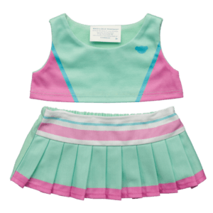PREPPY ATHLEISURE TOP AND SKIRT SET