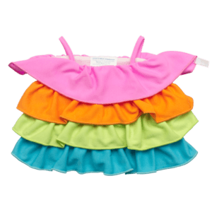 TIERED RAINBOW DRESS
