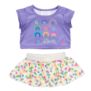 Rainbow Skirt Set 2 pc.