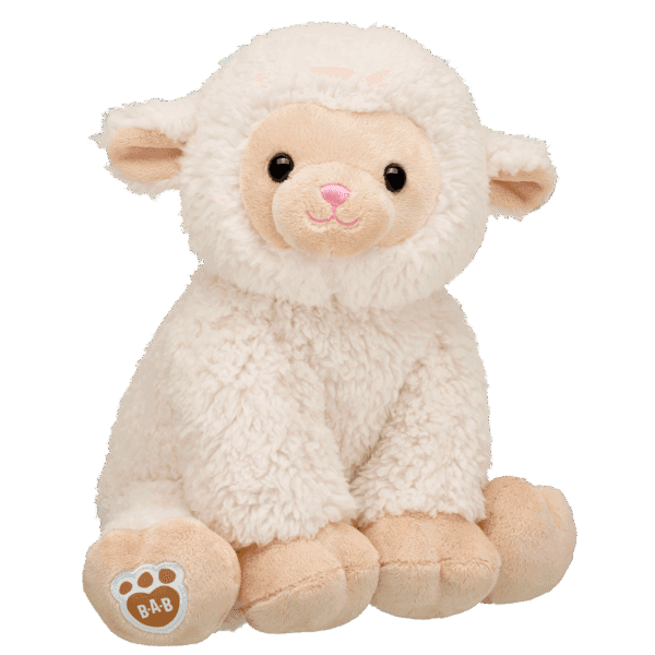 Swirly Clouds Lamb Stuffed Animal