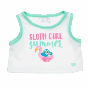 Sloth Girl Summer Tank