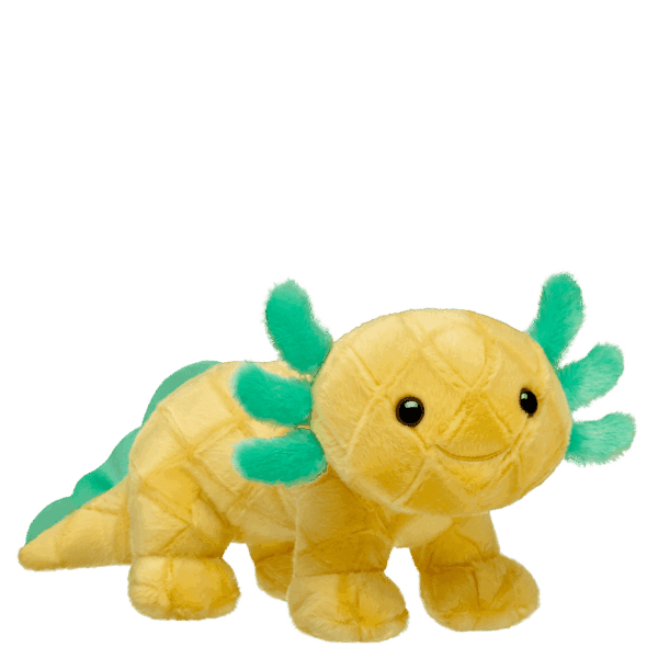 Pineapple Axolotl Stuffed Animal