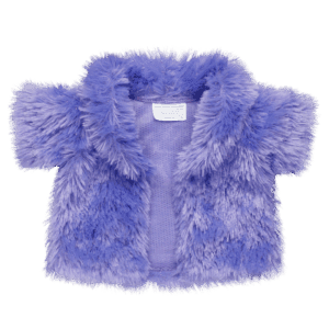Purple Faux Fur Jacket
