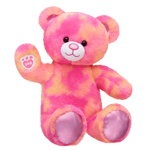 Pink Ocean Teddy Bear
