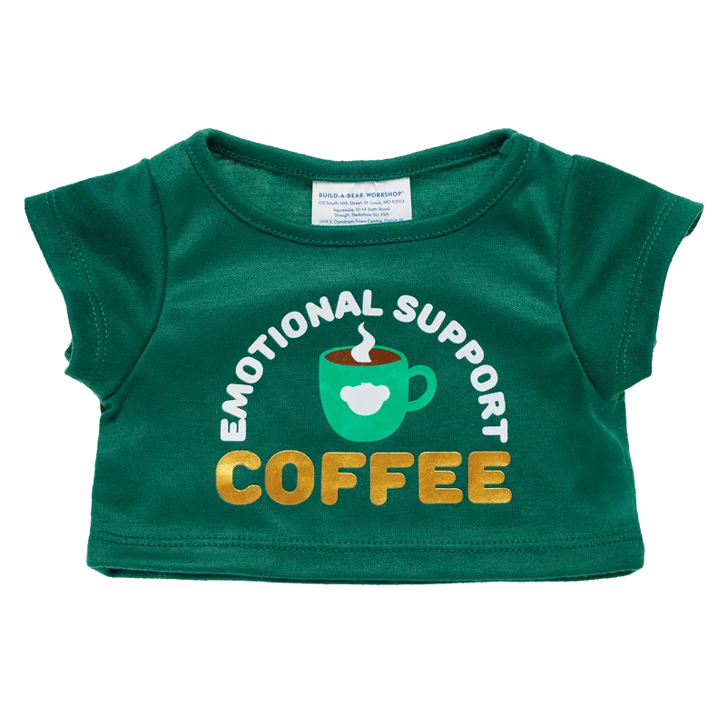 Emotional Support Coffee T-Shirt