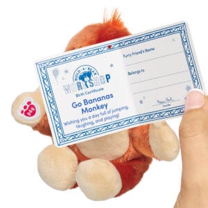 Alternative view of WS Mini Beans Smiley Monkey